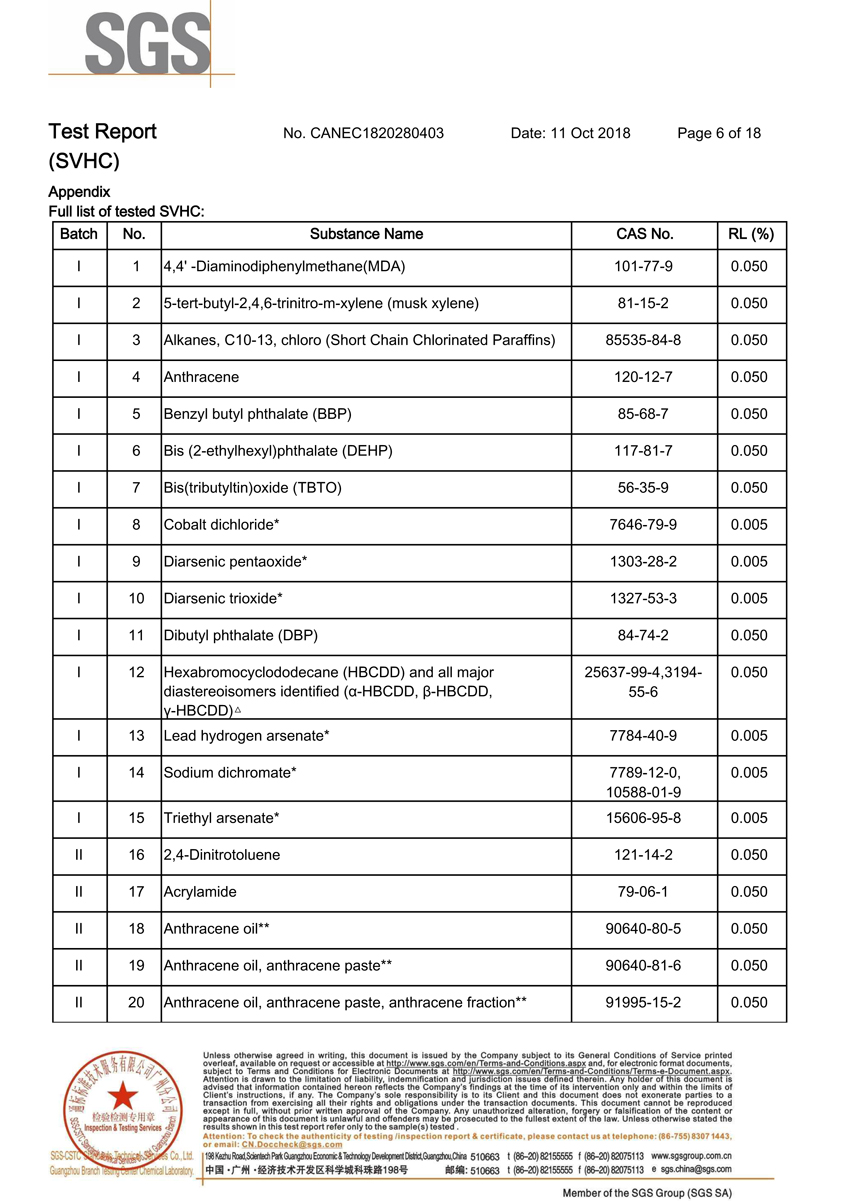 導(dǎo)熱硅膠片SGS檢測6