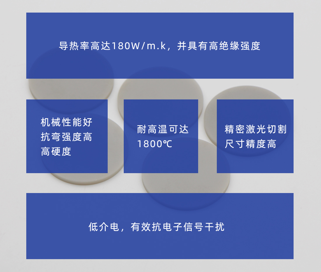 導熱陶瓷片性能特點 導熱陶瓷片性能特點